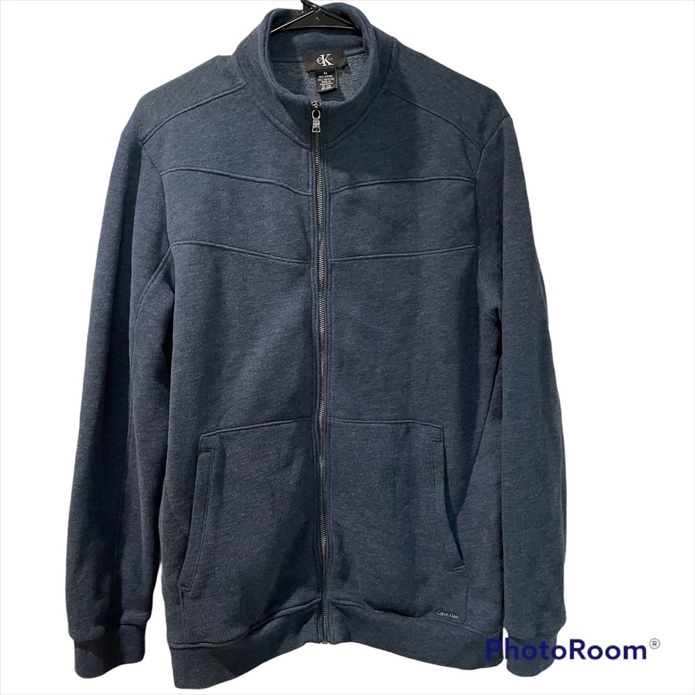 Calvin Klein Men’s Long Sleeve Full Zip Sweatshirt Medium New Without Tags